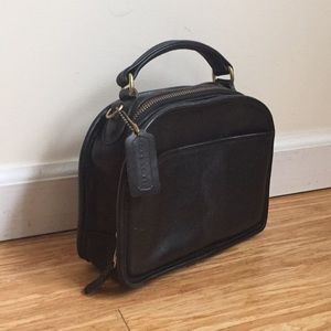 Coach leather hand bag
